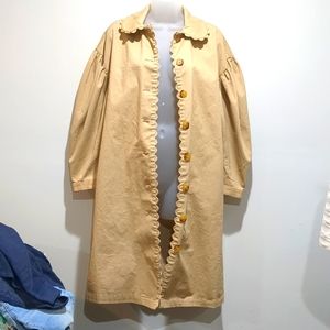 Kika Vargas for Target long tan jacket